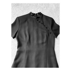 Randi May Collection Layered Black Dress